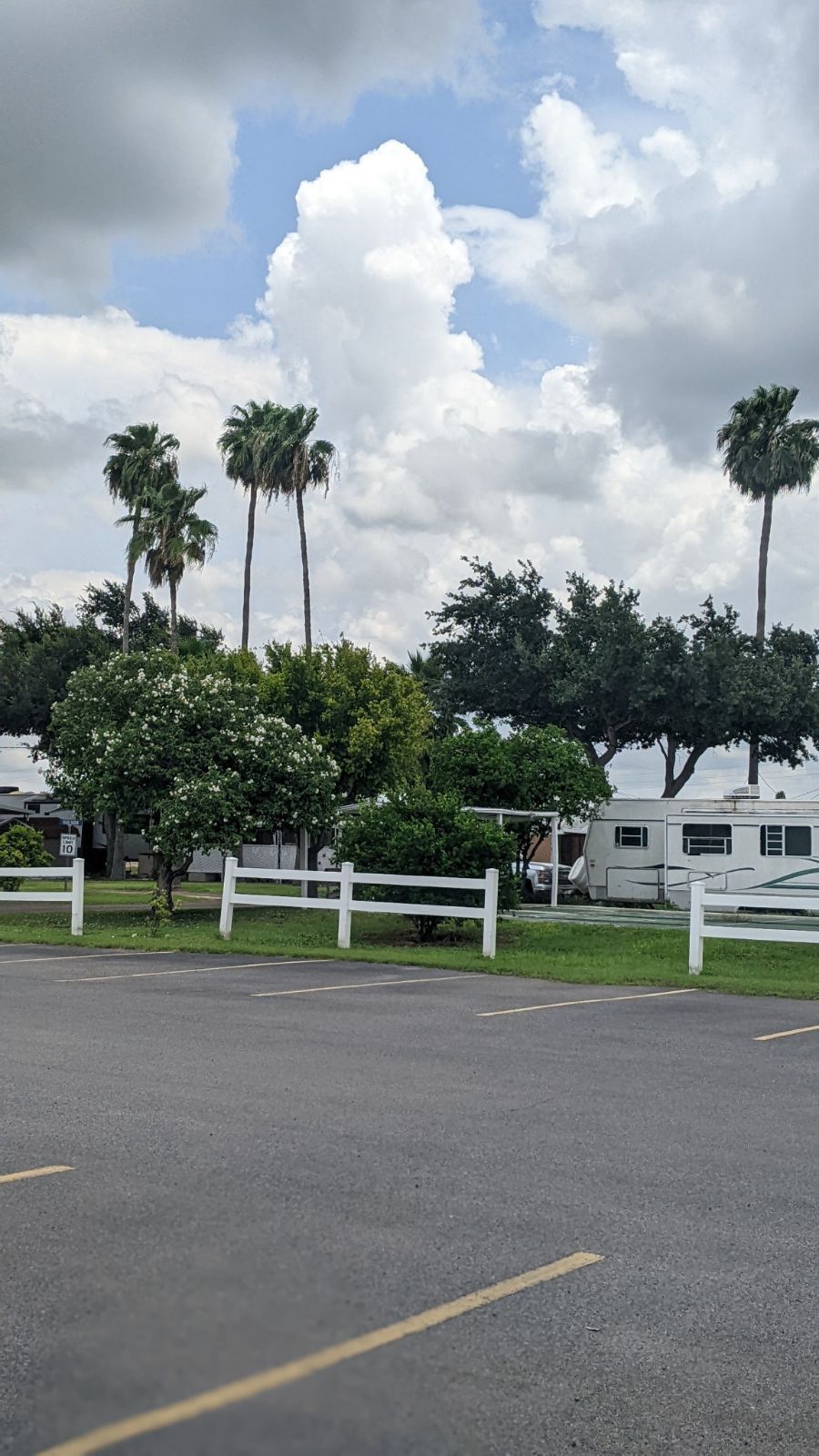 RV campgrounds at McAllen RV park