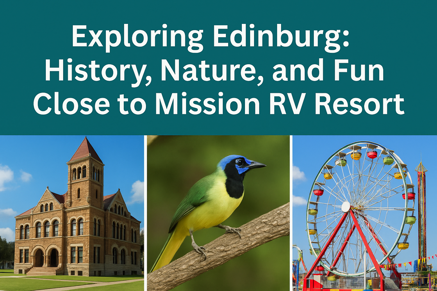 Exploring Edinburg: History, Nature, and Fun Close to Mission RV Resort