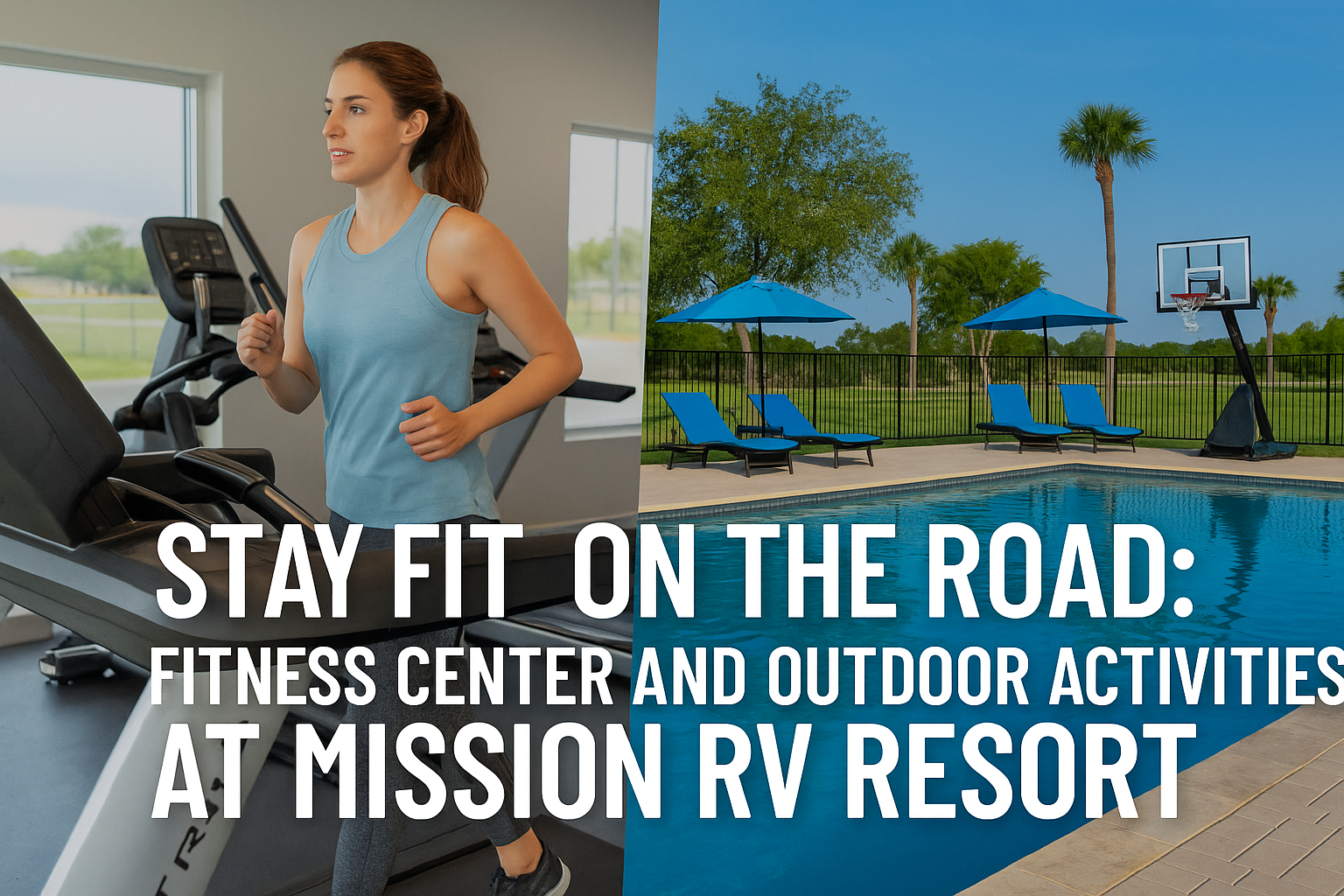 Stay Fit on the Road: Fitness Center and Outdoor Activities at Mission RV Resort