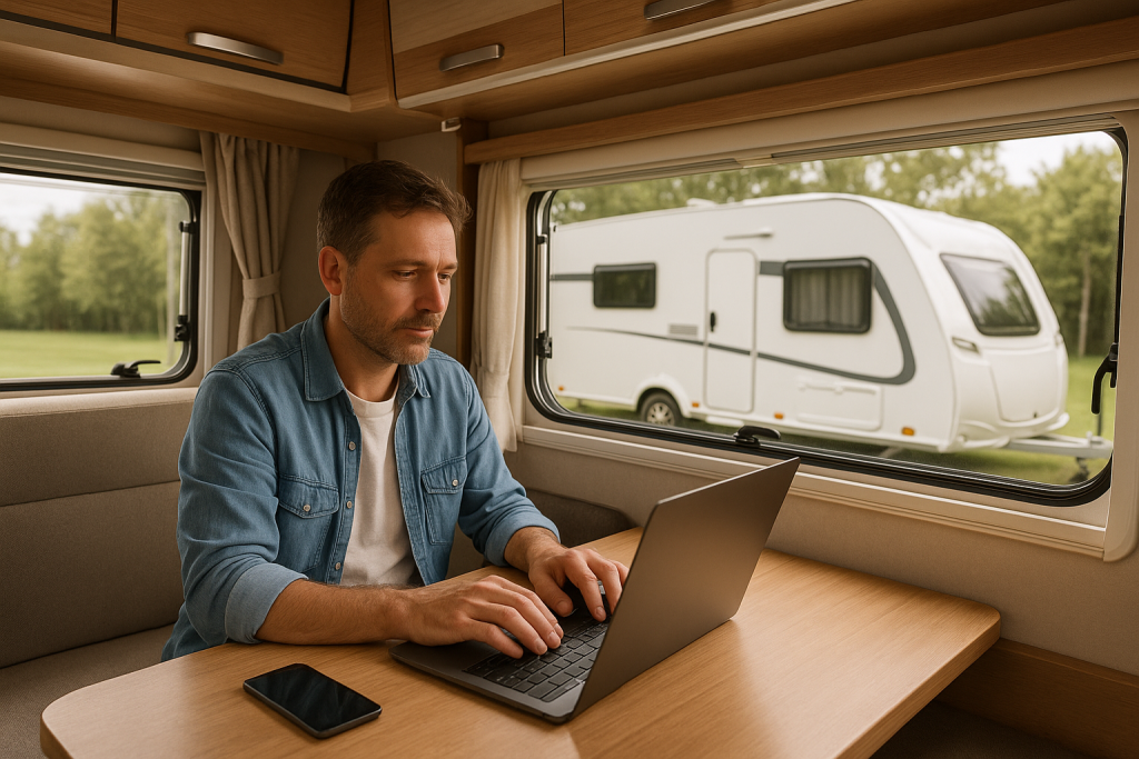 Mission RV Resort Remote Work