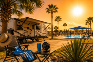 rv summer heat survival guide in mission tx
